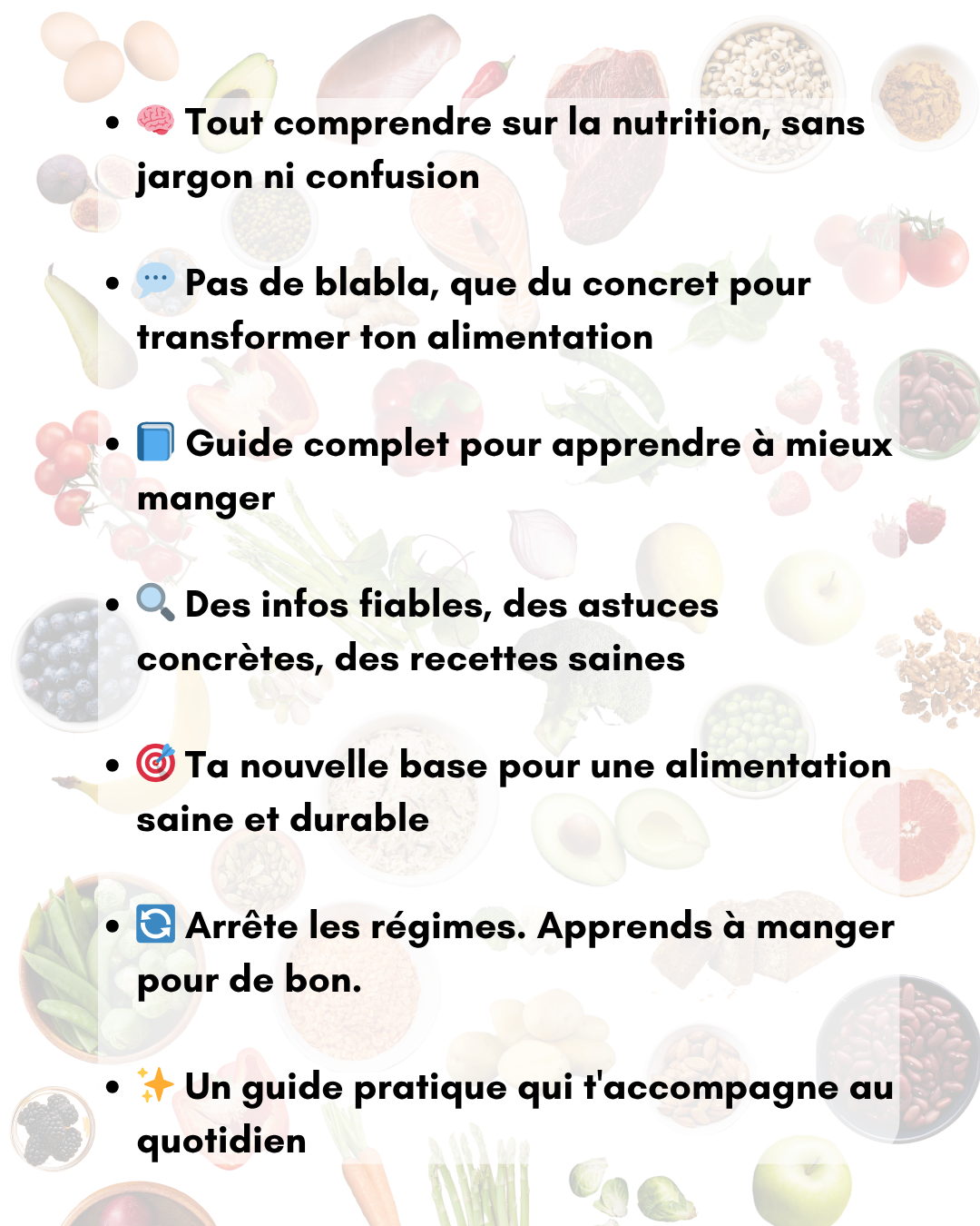 Ton guide pour apprendre à mieux manger